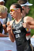 Anja Dittmer wurde beim Triathlon-WM-Rennen in Kitzbühel hervorragende Neunte. Foto: pb/dtu.