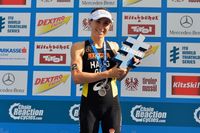 Anne Haug, Gesamtführende in der Triathlon-WM-Serienwertung, wechselt zum Olympiastützpunkt der DTU nach Saarbrücken. Foto: DTU/ Petko Beier.