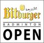 Logo Bitburger Badminton Open.