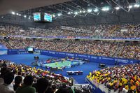 Beim Thomas & Uber Cup-Finals 2010 in Malaysias sorgten mehr als 16.000 begeisterte Badmintonfans für eine fantastische Stimmung in der Halle. Foto: dbv/cp.