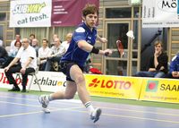 Michael Fuchs gewann im Mixed den entscheidenden Punkt gegen den PTSV Rosenheim in der 1. Bundesliga. Foto: bcb.