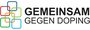 Logo "Gemeinsam gegen Doping".