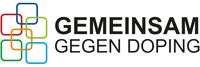 Logo "Gemeinsam gegen Doping".