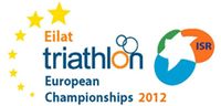 Logo der Triathlon-EM 2012 in Eilat/Israel. Foto: lsvs.