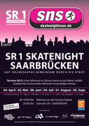 Plakat Skatenight