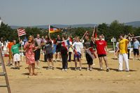 Wie bereits 2009 treten auch dieses Jahr beim Bundesländer-Contest mitglieder einzelner Sportvereine der verschiedenen Bundesländer gegeneinander an. Foto: zdf/ kb.